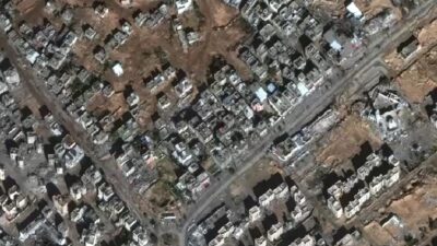 gaza-imágenes-de-satelite-muestran-destruccion