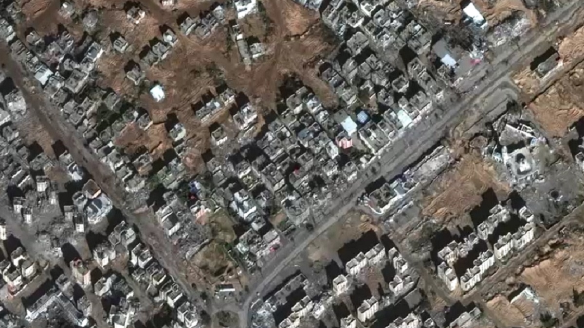 Antes y después: imágenes de satélite muestran destrucción en Gaza