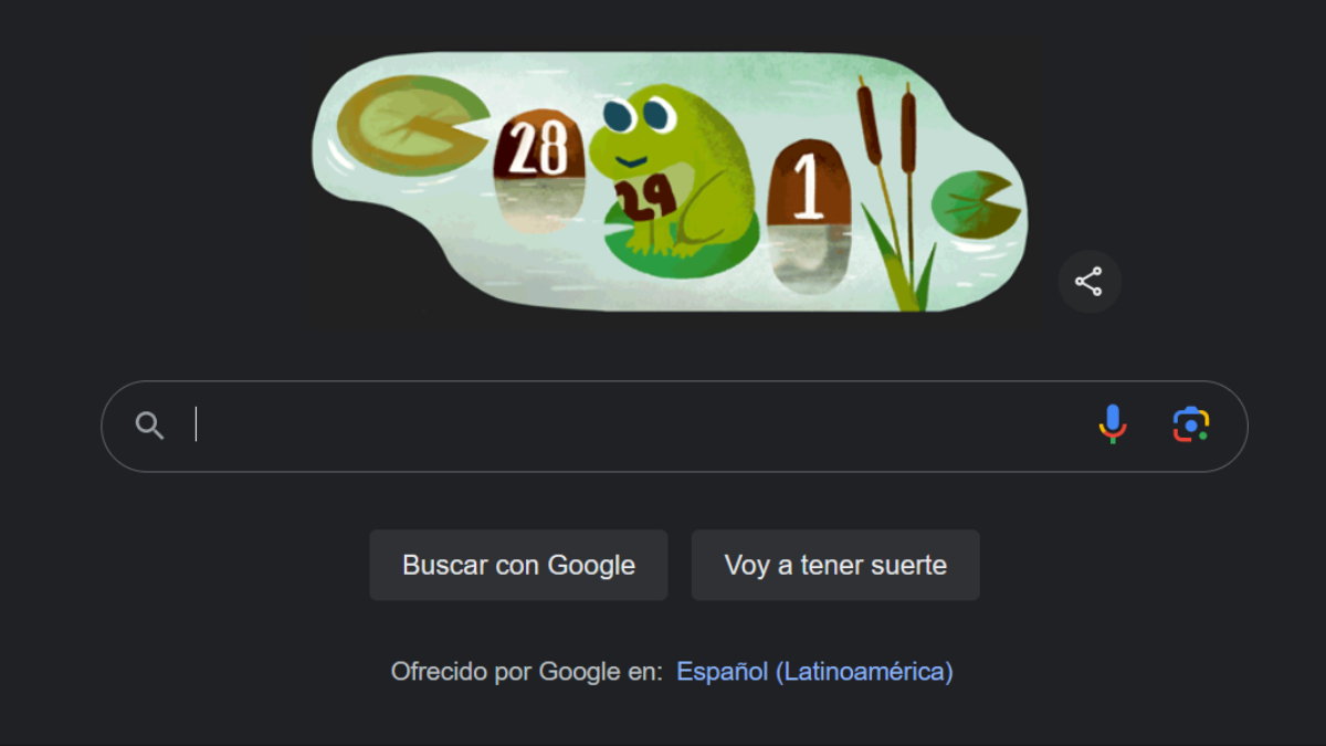 Google celebra el Día Bisiesto 2024 con este tierno doodle: ¿qué significa la rana?