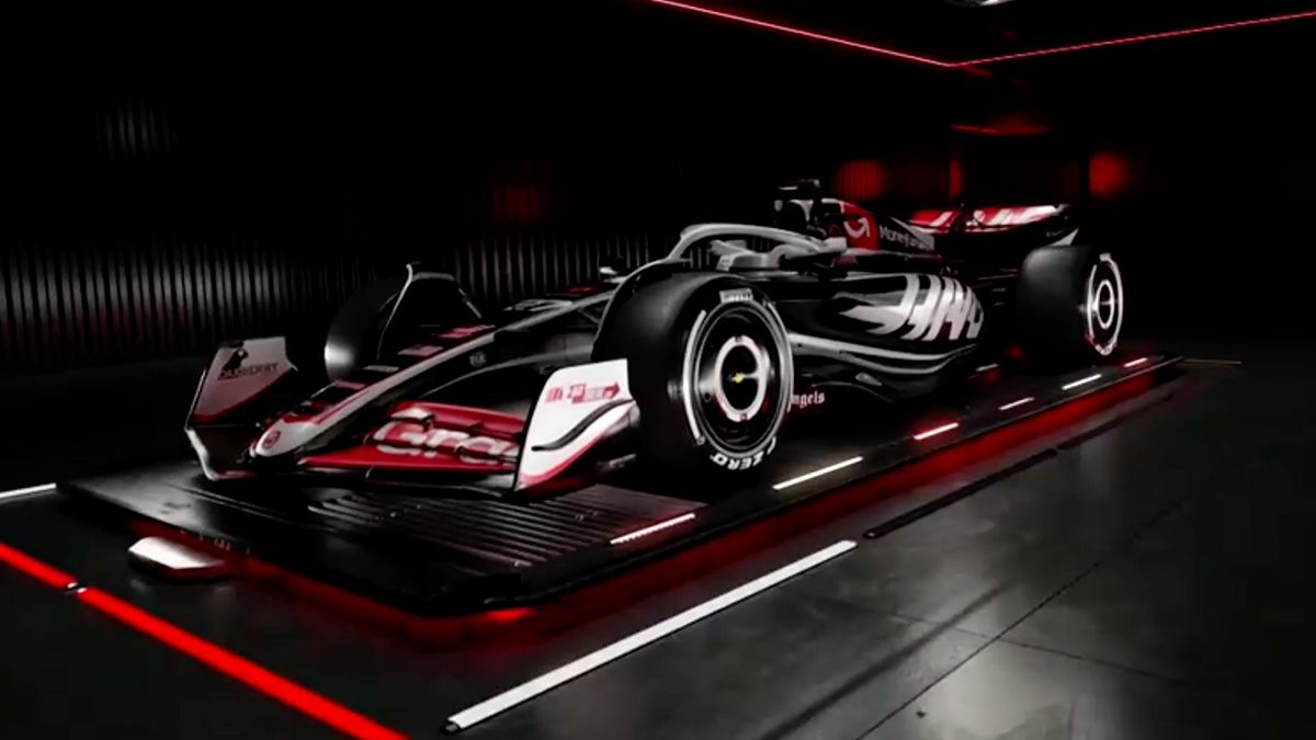 Haas presenta el diseño de su “VF-24” para la temporada 2024 de Fórmula 1