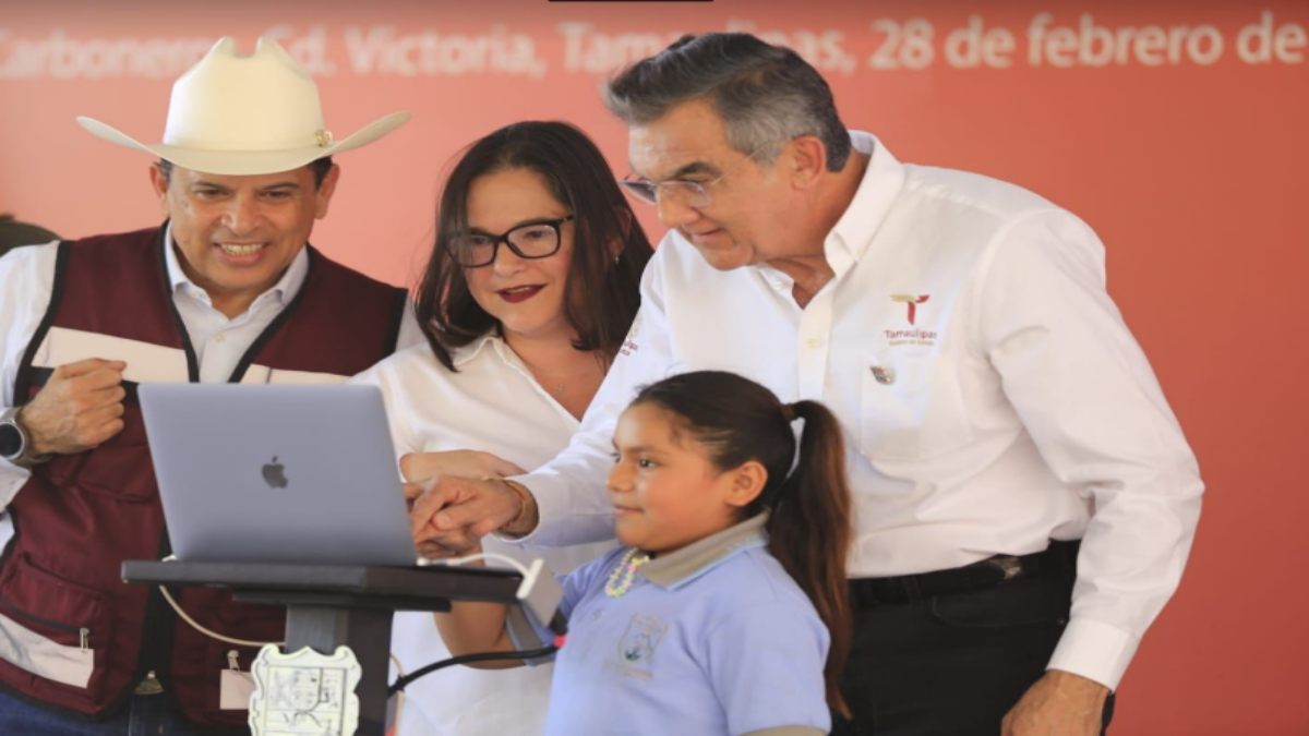 Internet satelital para escuelas de zonas rurales: Américo Villarreal