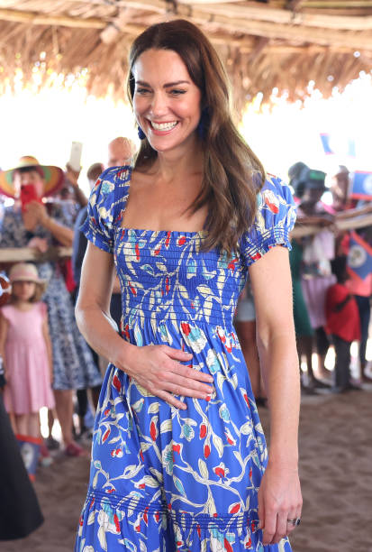 Kate Middleton Vestido Azul
