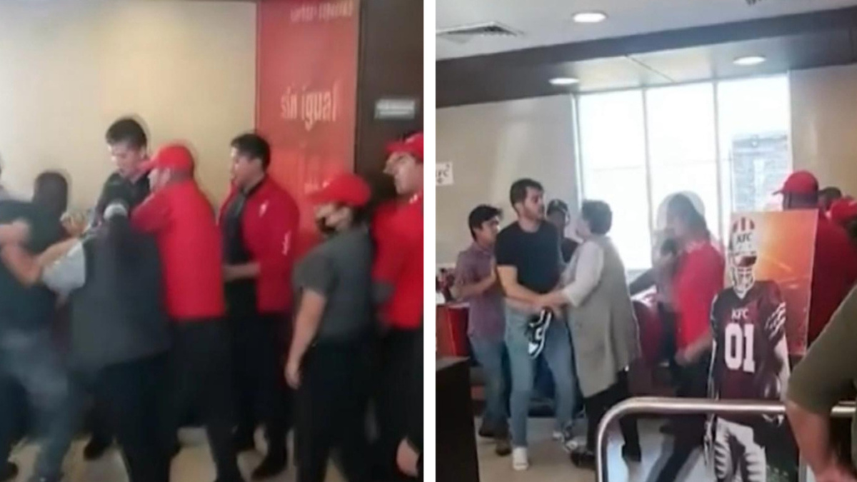 ¡Con ustedes, Lord Pollito! Explota contra empleados de KFC por “no recibir bien su orden” en Metepec