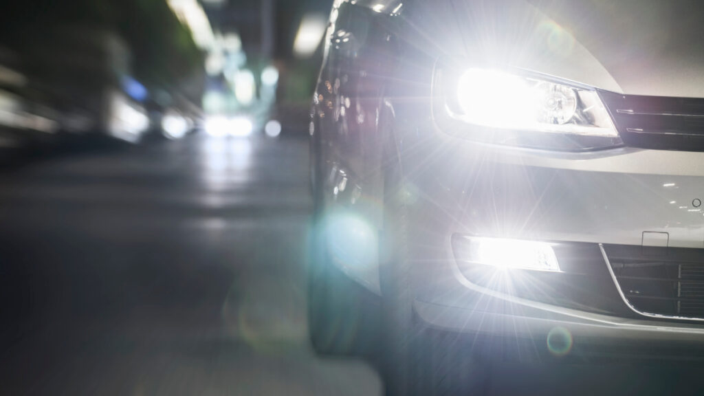 sanciones por no utilizar las luces de tu coche