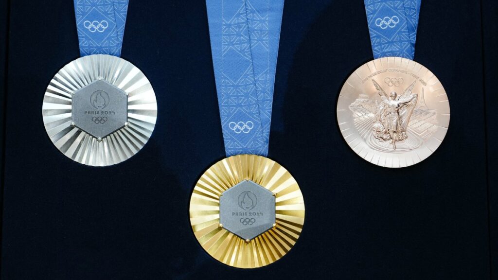Medallas Olimpicas Paris    Eiffel