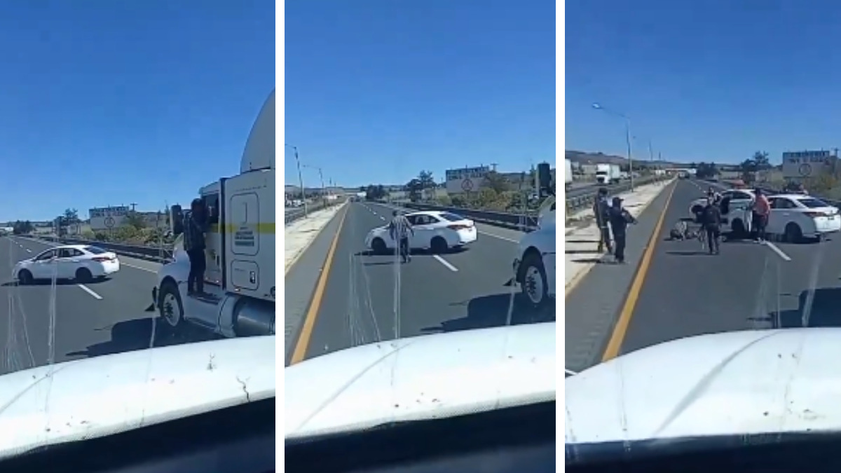 VIDEO: se hacían pasar por Guardia Nacional y los detienen cuando asaltaban a trailero en la Puebla-Orizaba