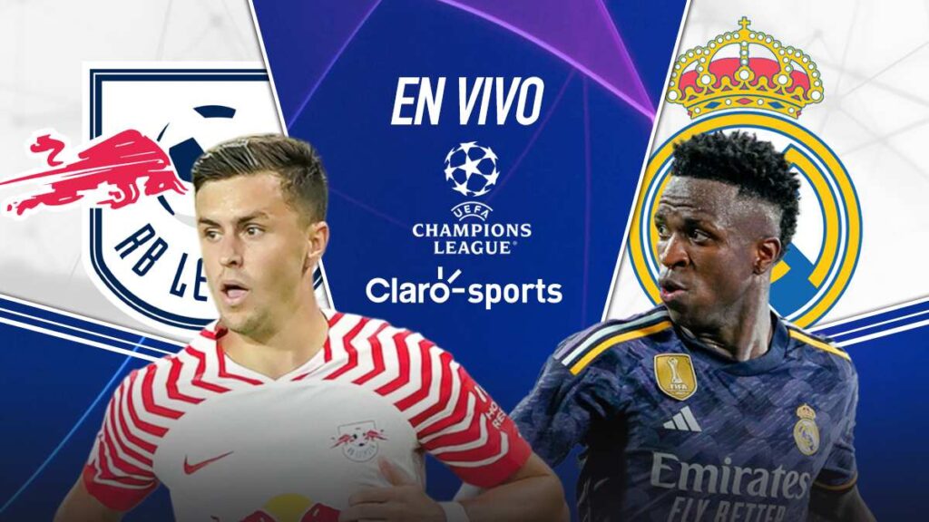 Leipzig vs Real Madrid el partido en vivo de la Champions League