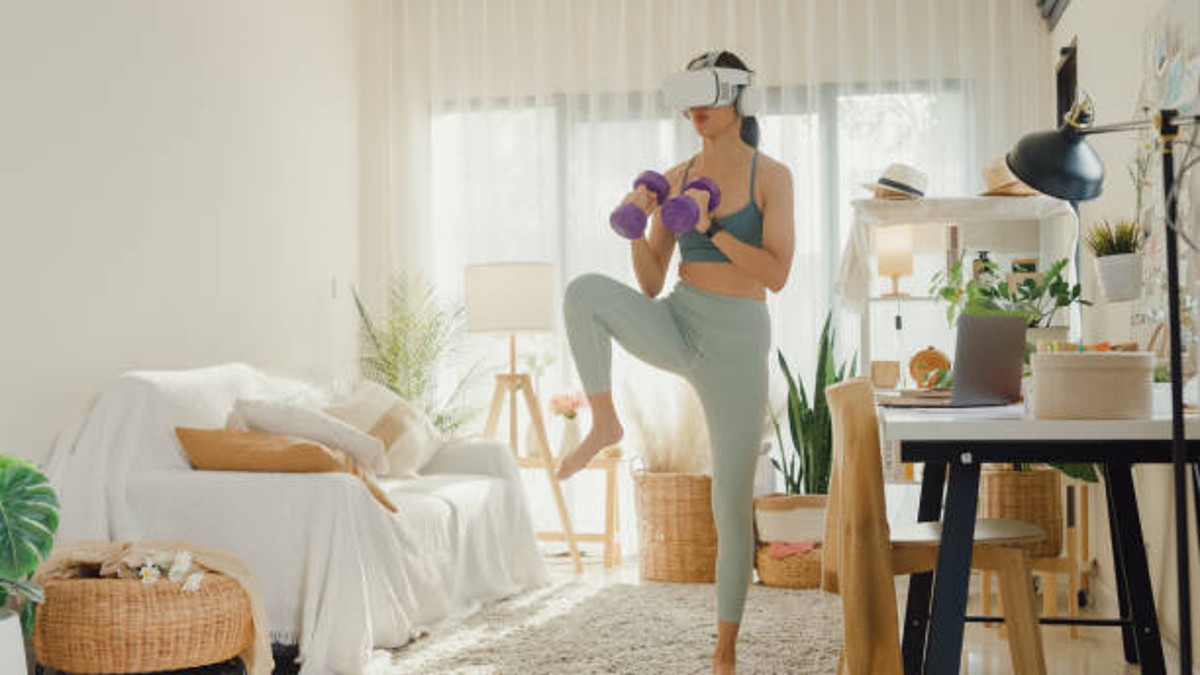 Realidad virtual la nueva forma de ejercitarse sin aburrirte en el gimnasio 