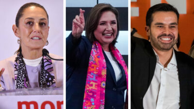 candidatos a la presidencia de México en las elecciones 2024