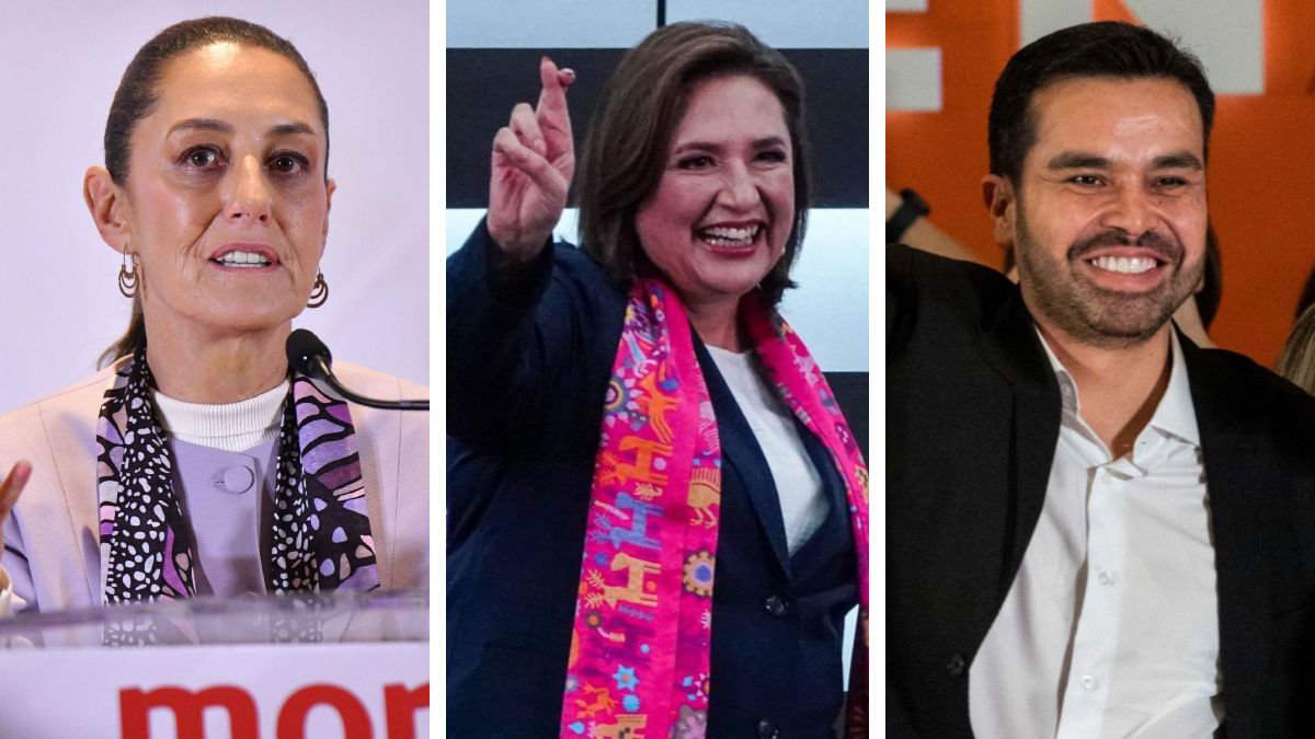 ¿Quiénes son los candidatos a la Presidencia de México en las elecciones de 2024?