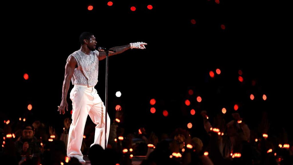 Super Bowl 2024: Usher en el show del medio tiempo video