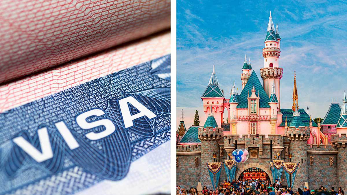 ¿Por qué no es recomendable decir que vas a Disneyland si quieres la visa de EU?