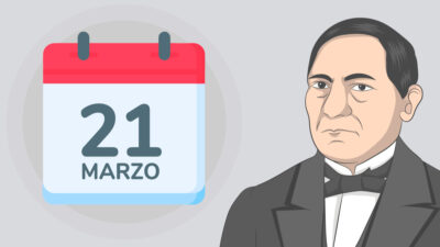El 21 de marzo se celebra el Natalicio de Benito Juárez y el Día de la Primavera.
