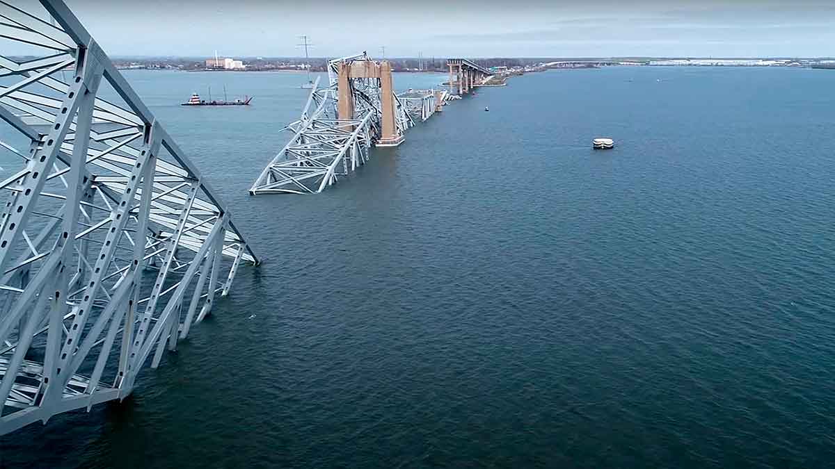 Confirman seis trabajadores desparecidos por colapso de puente en Baltimore; hay mexicanos