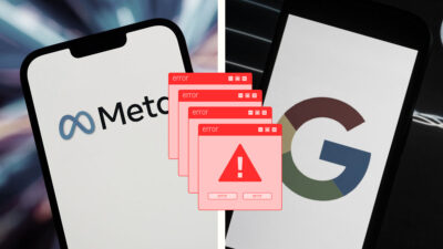 ¡Google y Meta sufren fallas en el mismo día! Facebook, WhatsApp, Messenger, Instagram, Gmail, YouTube y Google PlayStore presentan malfunciones