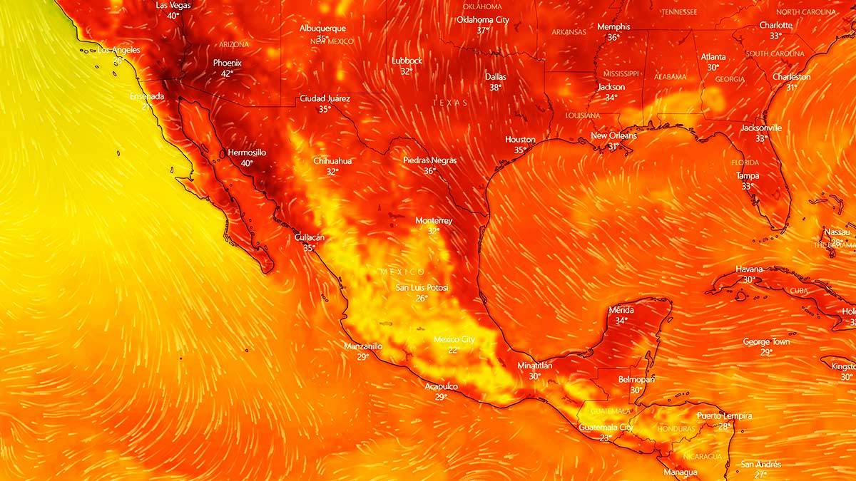 México se derrite: prevén hasta 45 grados por 4 días en estos estados