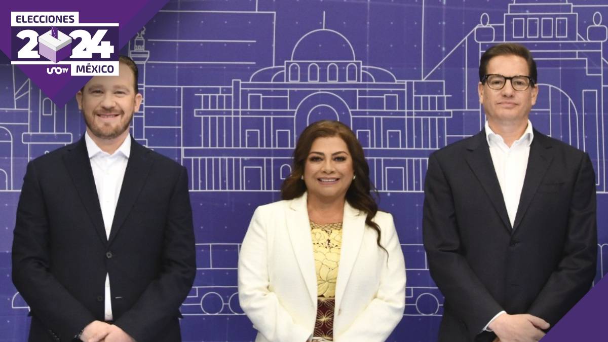 Primer debate Ciudad de México 2024 EN VIVO: Clara Brugada, Taboada y Chertorivski, minuto a minuto