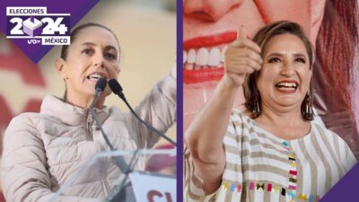 Claudia Sheinbaum y Xóchitl Gálvez, candidatas a la presidencia de México