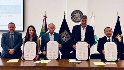 Firma convenio Fundación Telmex-Telcel y otros para otorgar fianzas a primodelincuentes y reos con derecho a beneficios de ley