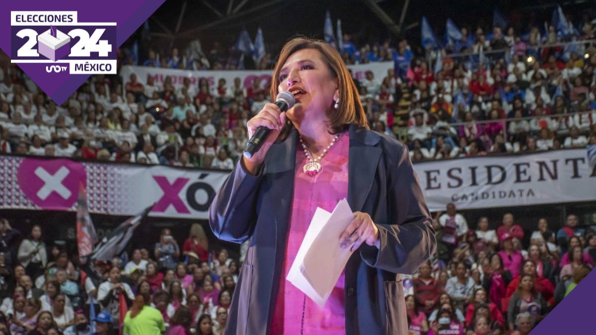 Lleva Xóchitl Gálvez promesas de apoyo a mujeres e hijos, a Nuevo León