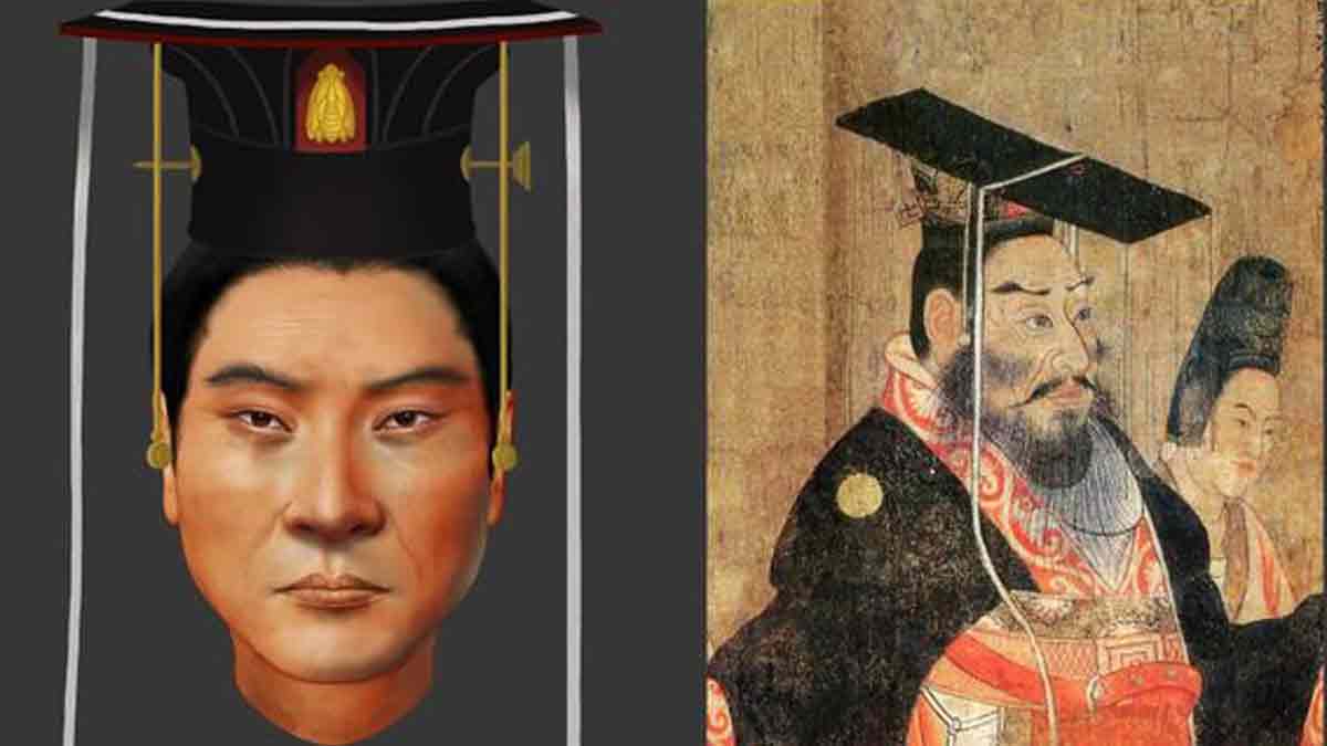 Investigadores reconstruyen rostro de emperador chino con ADN de hace 1500 años