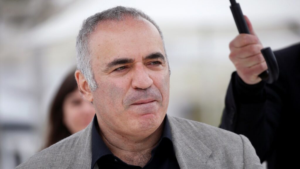 Garry Kasparov, incluido en la lista de "terroristas y extremistas".