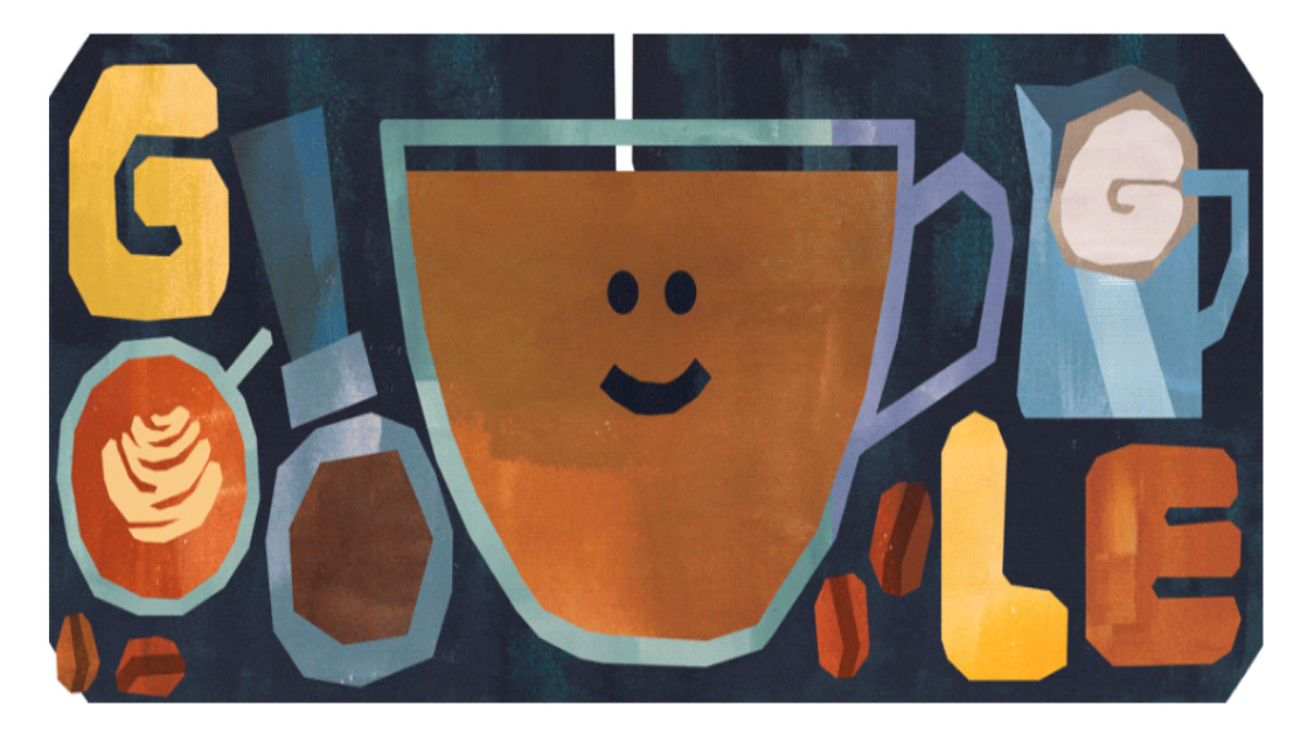 Google le dedica su doodle a la bebida flat white