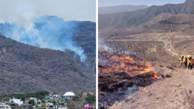 incendios forestales activos en México