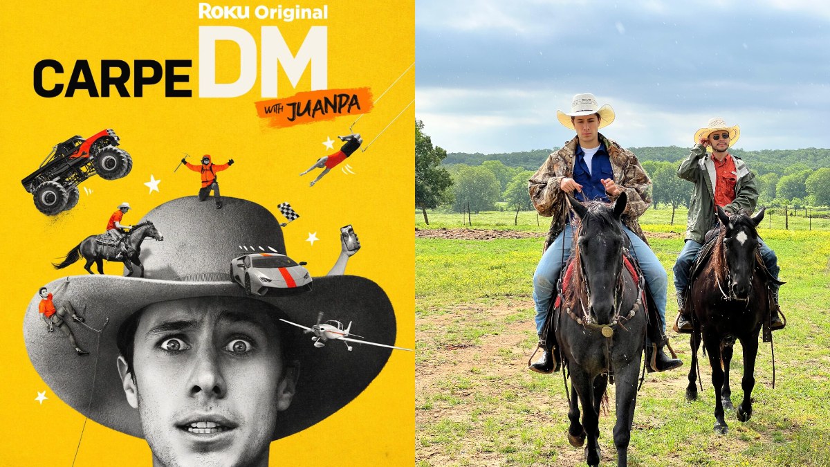 Juanpa Zurita demuestra su espíritu aventurero en la docu serie “Carpe DM”