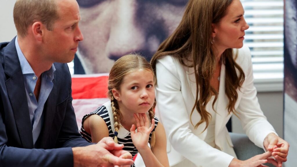 Kate Middleton en compañía de su familia. La Princesa de Gales tiene cáncer