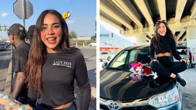Lady Pays, guapa vendedora de postres, se compró una camioneta - UnoTV