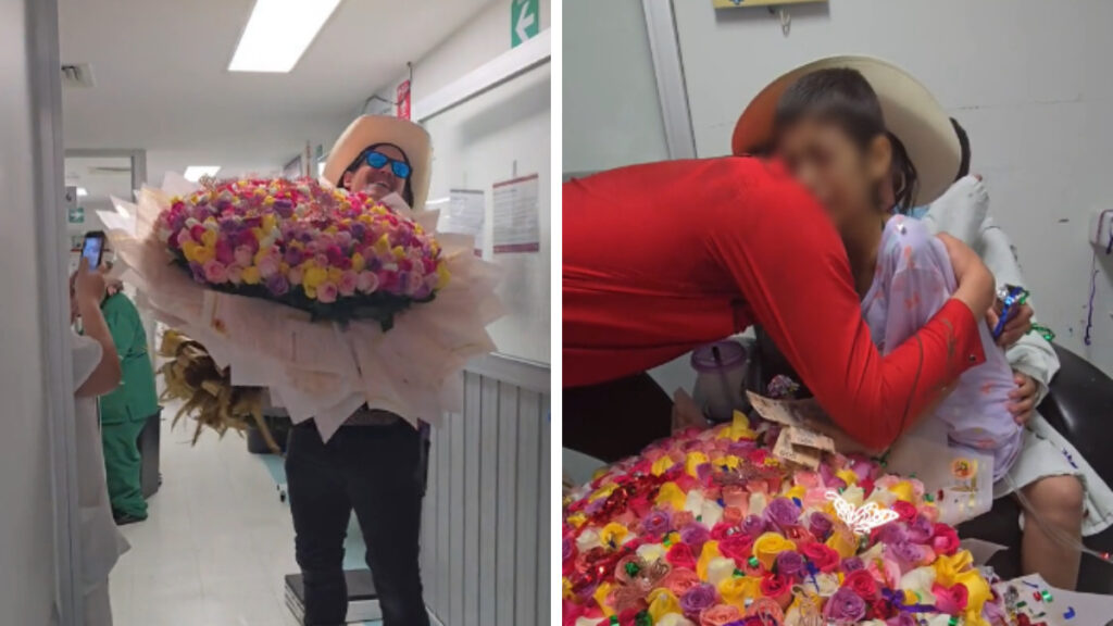 Mildred, niña con cáncer que emocionó en redes sociales al recibir Flores El Patrón