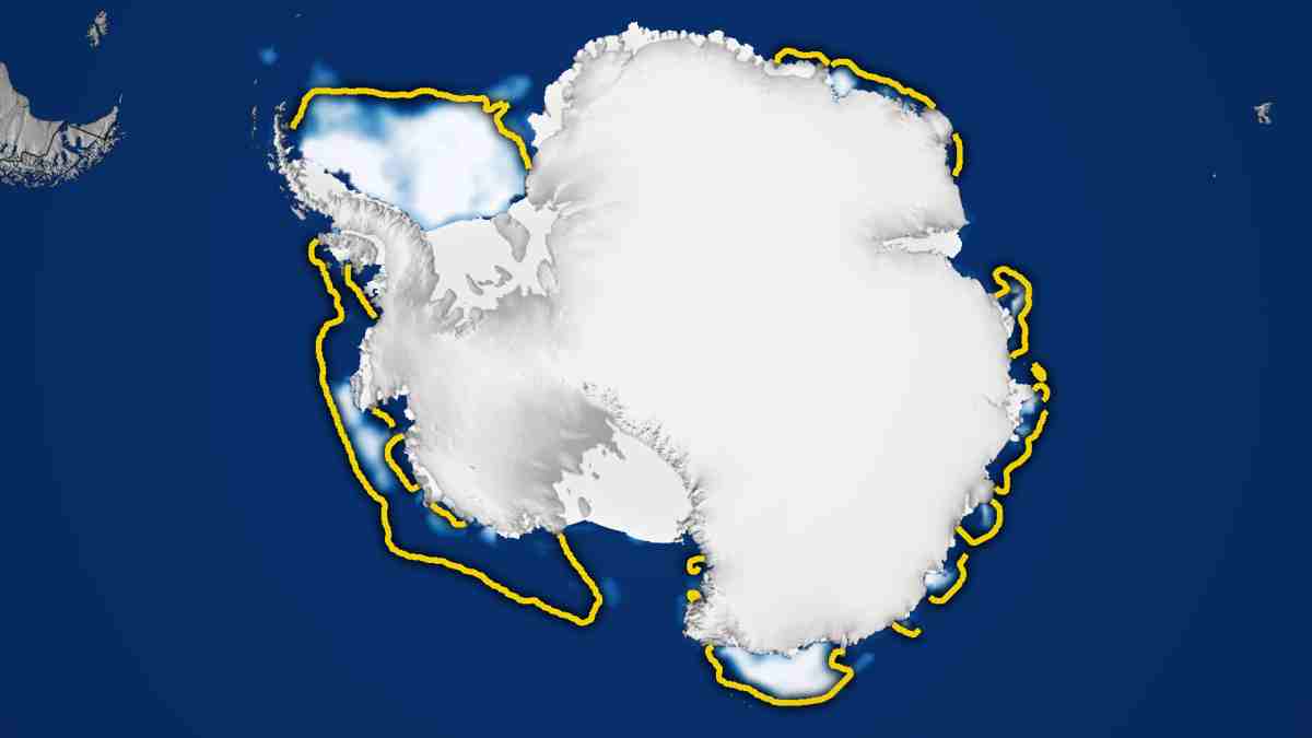 Hielo marino de la Antártida está en mínimos “casi históricos”, según la NASA