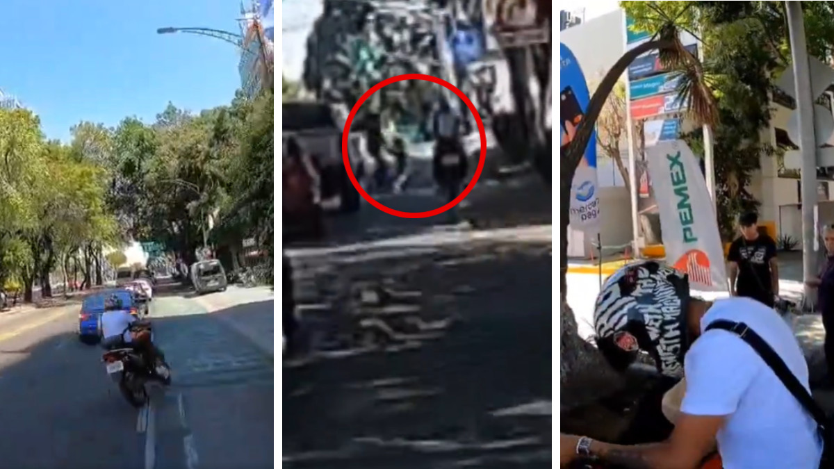 “Se lo llevó completamente”: motociclista invade ciclovía y arrolla a niño en Insurgentes Sur
