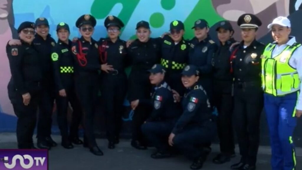 Mujeres policías de la CDMX