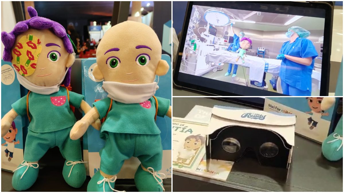 Nixi, el personaje de realidad virtual que ayuda a niños a reducir la ansiedad en el hospital