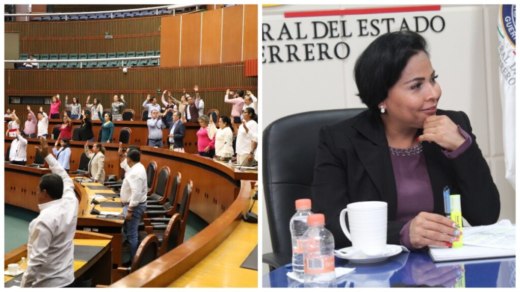 El Congreso de Guerrero avala la remoción de Sandra Valdovinos como fiscal del estado.