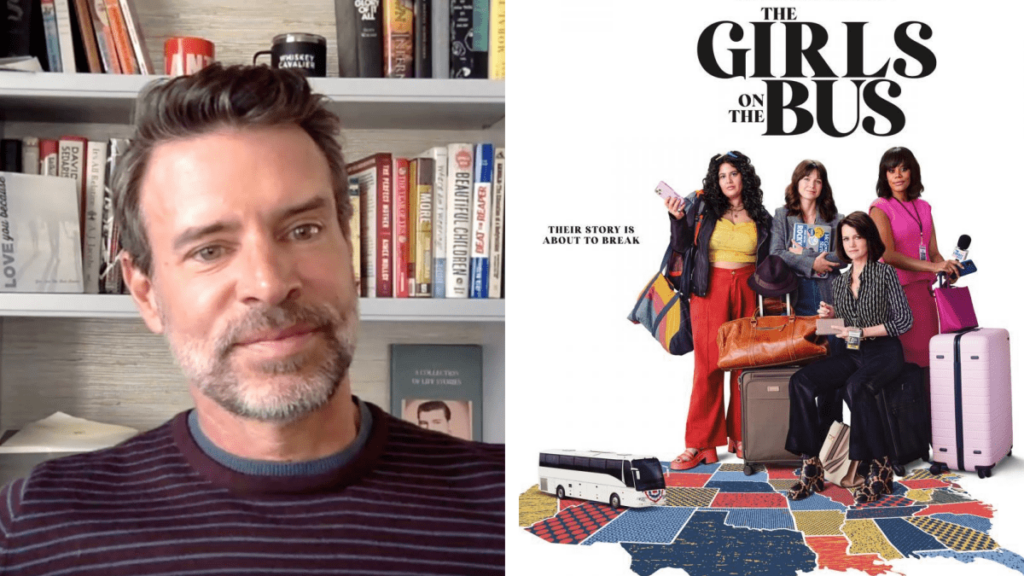 El actor Scott Foley habla de la serie "The Girls on the Bus", la cual llega precisamente en año electoral para Estados Unidos