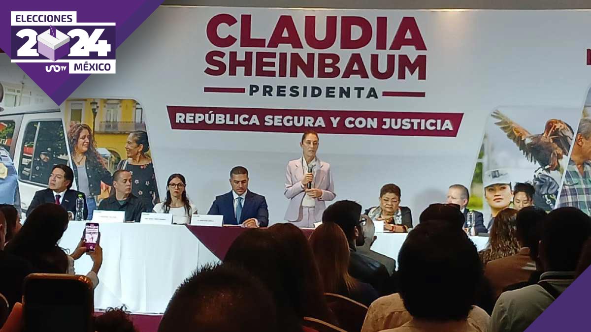 Sheinbaum presenta Primer Eje de Gobierno del Proyecto de Nación: “República segura y con justicia”