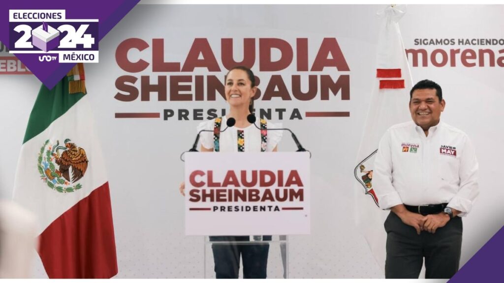 Claudia Sheinbaum en Tabasco el 16 de marzo. Foto: Cuartoscuro