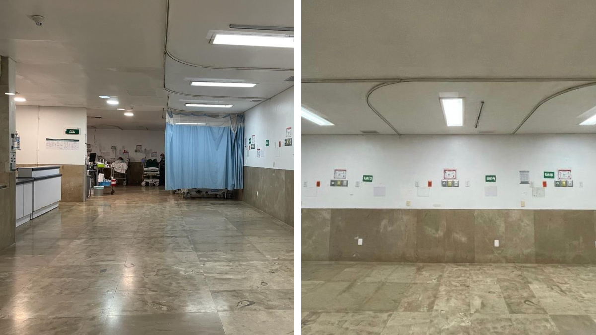 No interrumpieron servicios: reparan tubería y plafón en clínica del IMSS Cancún tras colapsar techo