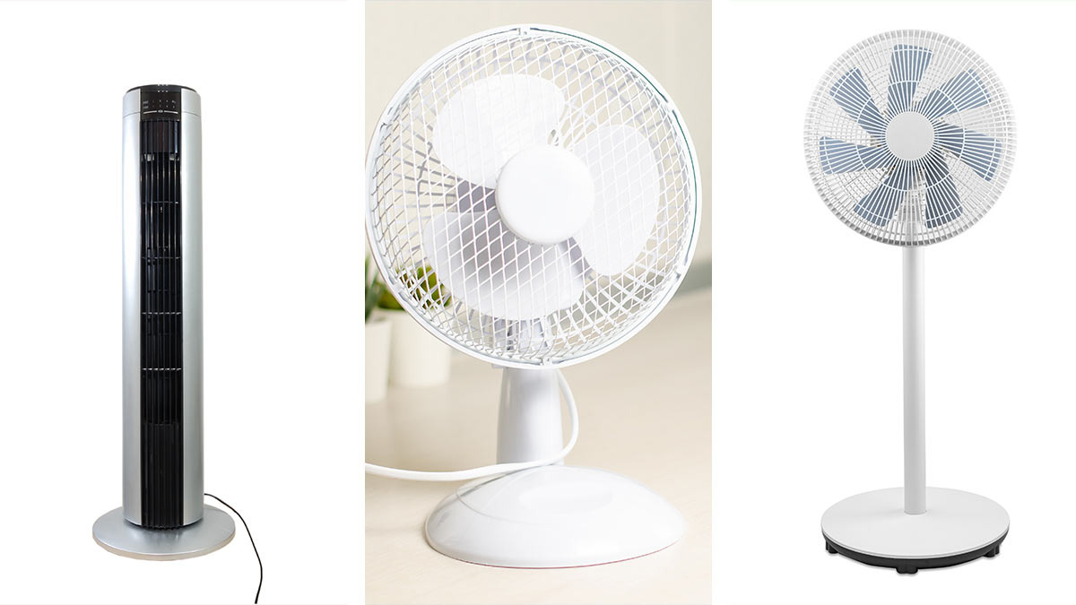 Tipos de ventiladores: ventajas, precios y cuál es el que más me conviene
