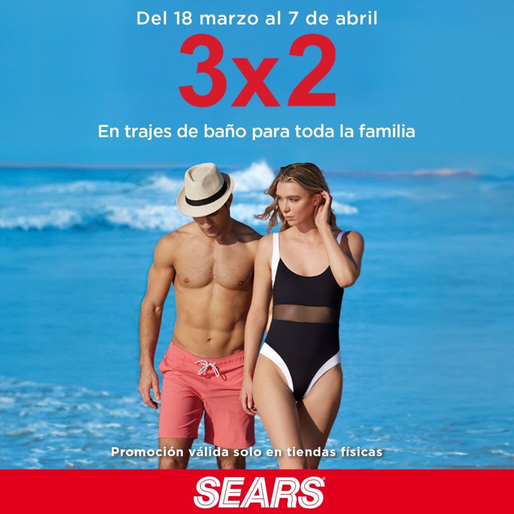 Trajes De Bano Sears 3x2