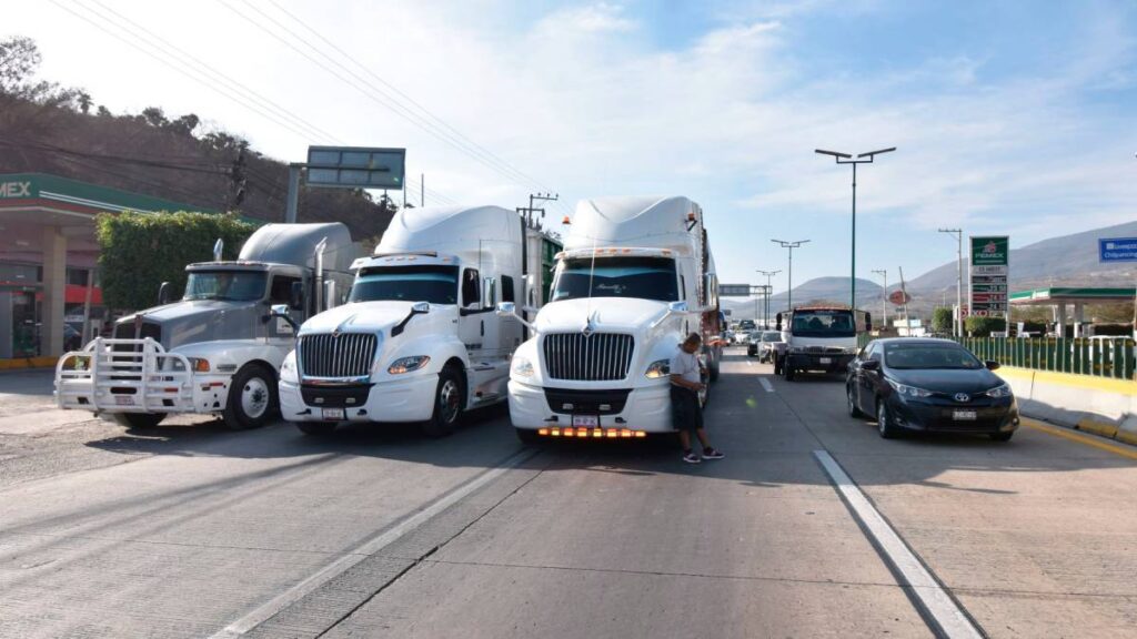 Transportistas en Nuevo León