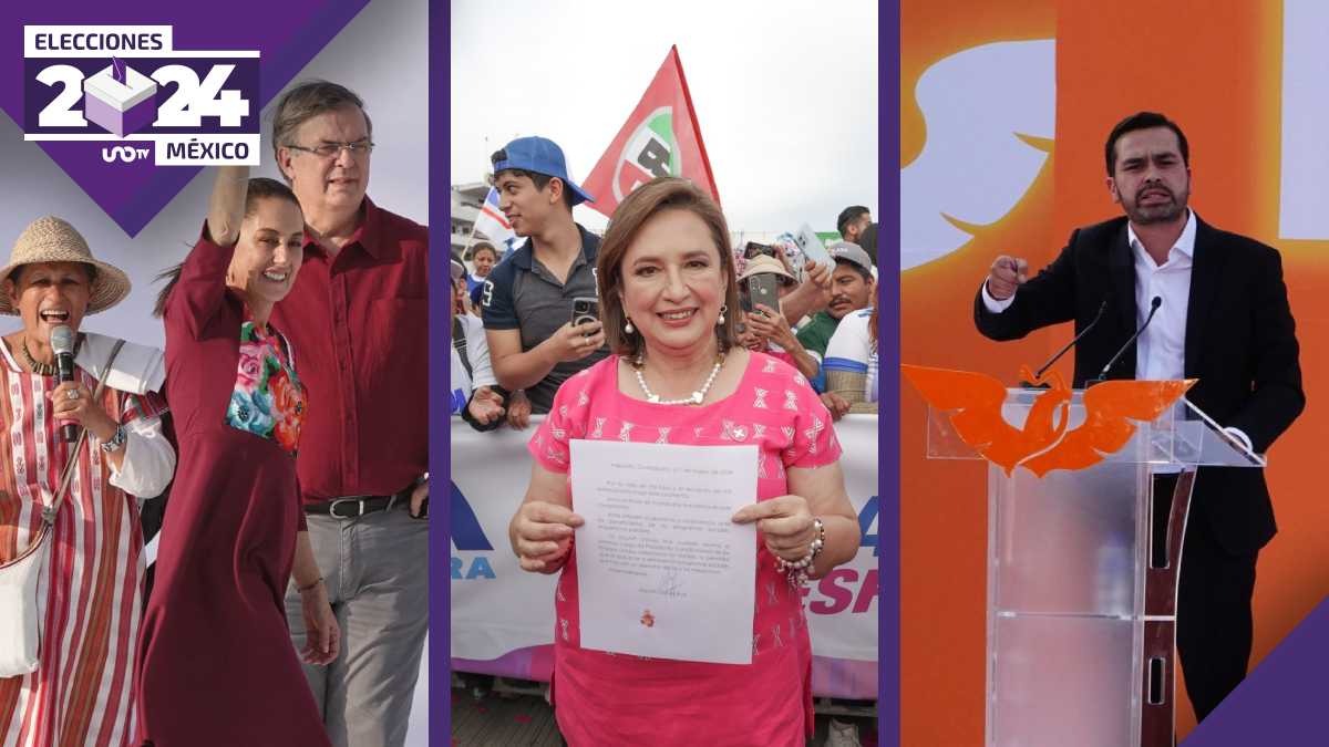Xóchitl, Claudia y Máynez inician campaña: así fue primer día de actividades