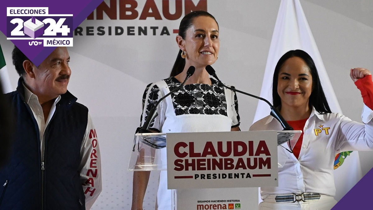 Claudia Sheinbaum promete reforzar la seguridad en Puebla; va por defensa del agua