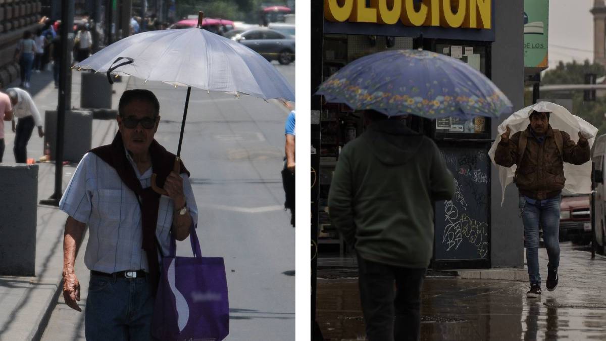 Frente frío 46 trae lluvias al norte de México; el resto del país sigue con calor