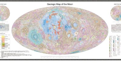 atlas geológico de la Luna elaborado por China