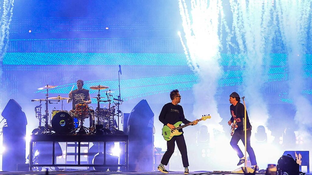 Blink-182 cancela uno de sus conciertos en el Palacio de los Deportes; así el reembolso