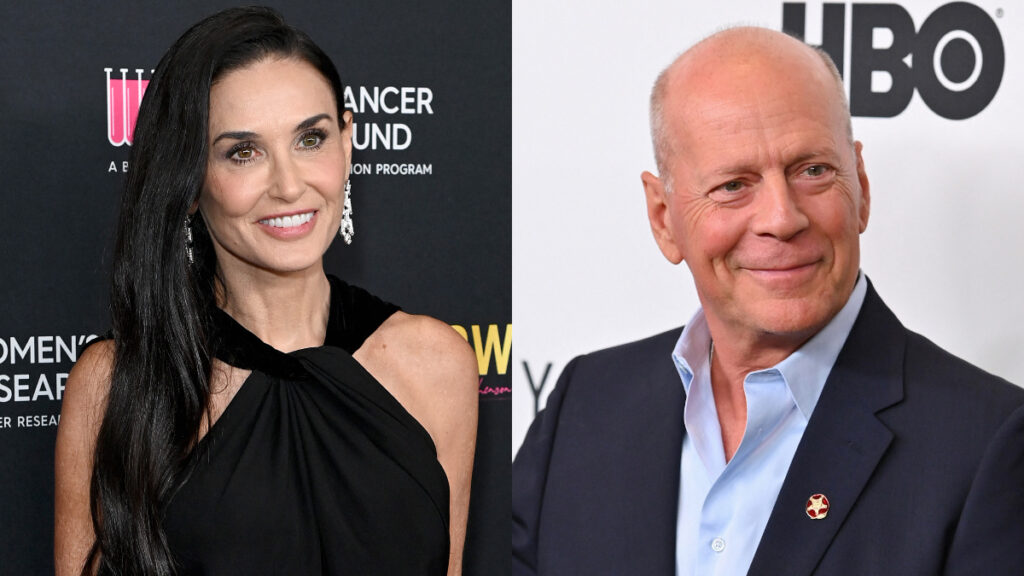 Demi Moore se prepara para despedir a Bruce Willis